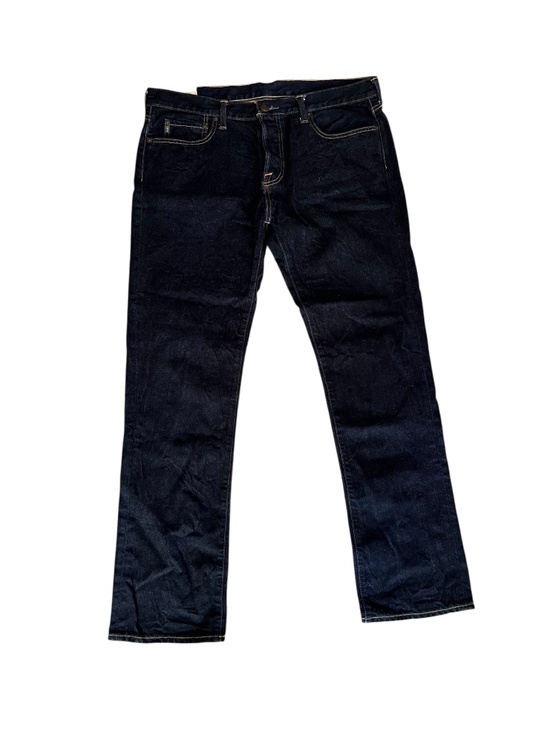 Abercrombie & Fitch Other - Abercrombie & Fitch Dark Wash Slim Straight Denim 36x32